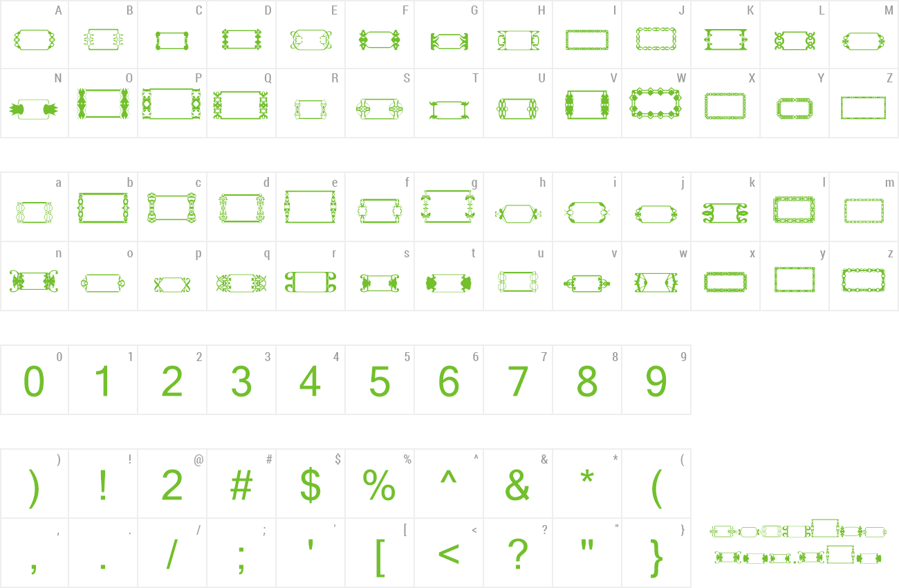 Font Sl Button 3 preview